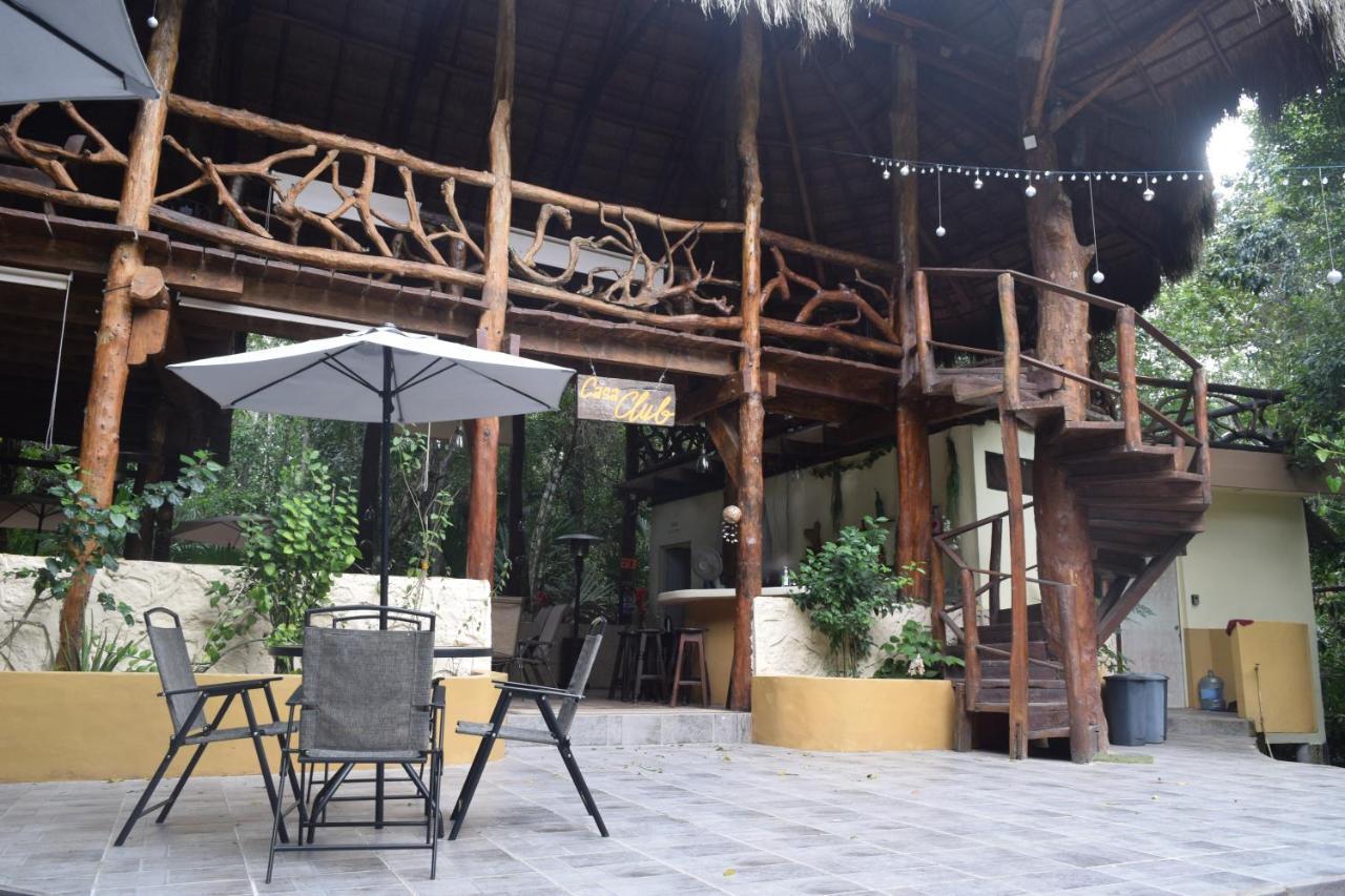 Jolie Jungle Eco Hotel (Adults Only) Leona Vicario エクステリア 写真